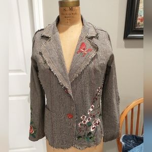 Paparazzi Ragged Tweed Blazer
